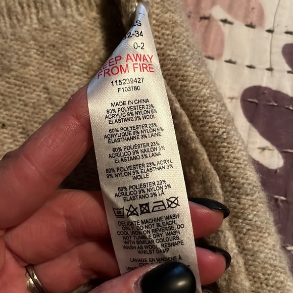 Topshop sweater dress- xs - Picture 8 of 8